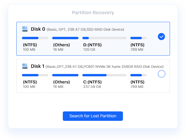Partition Recovery