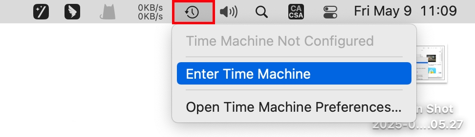 restore from trash mac03