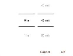 set app timer