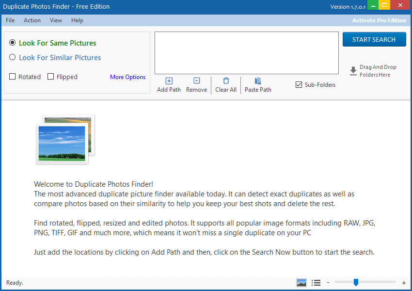 Ashisoft Duplicate Photo Finder
