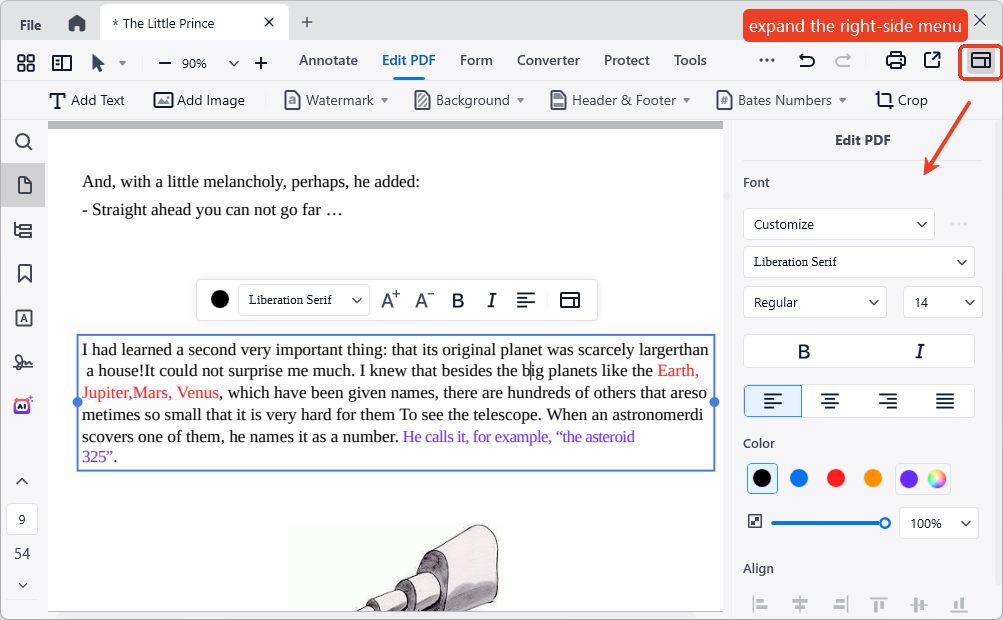 edit pdf in cisdem03