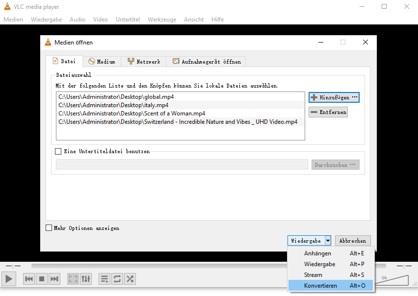 add hevc videos