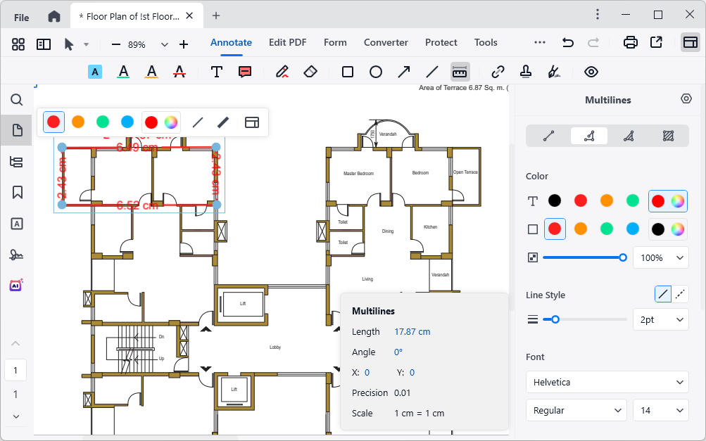 measure pdf cisdem4