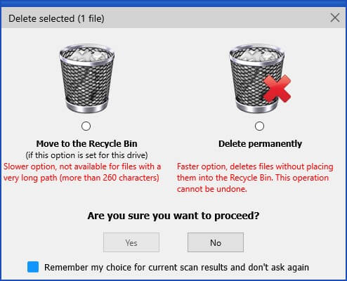 deletion methods