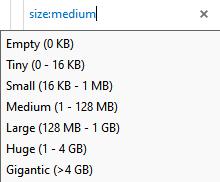 Medium size