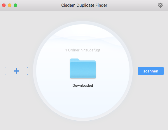 click the plus icon