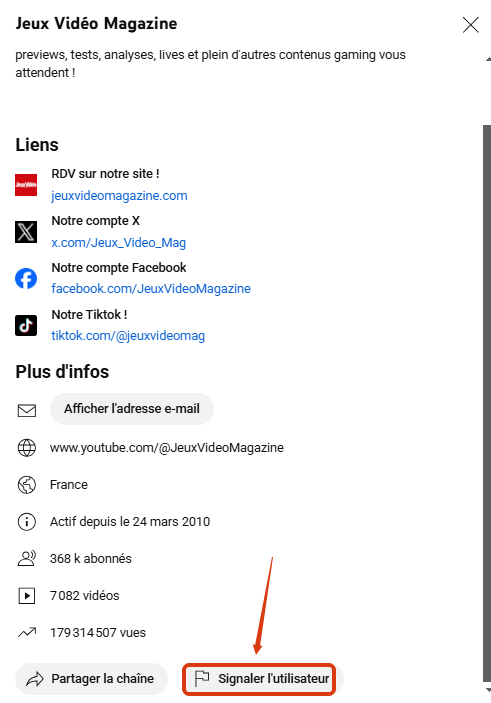 comment bloquer des chaines youtube