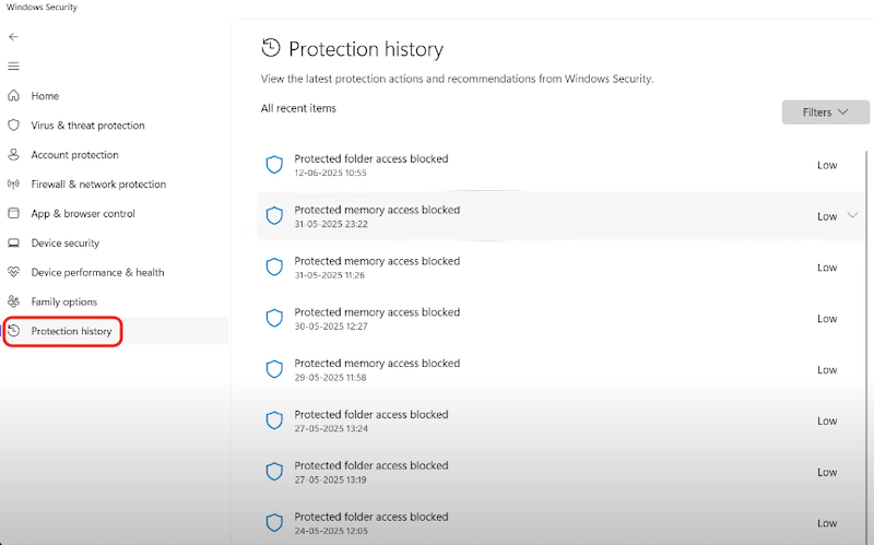 protect history