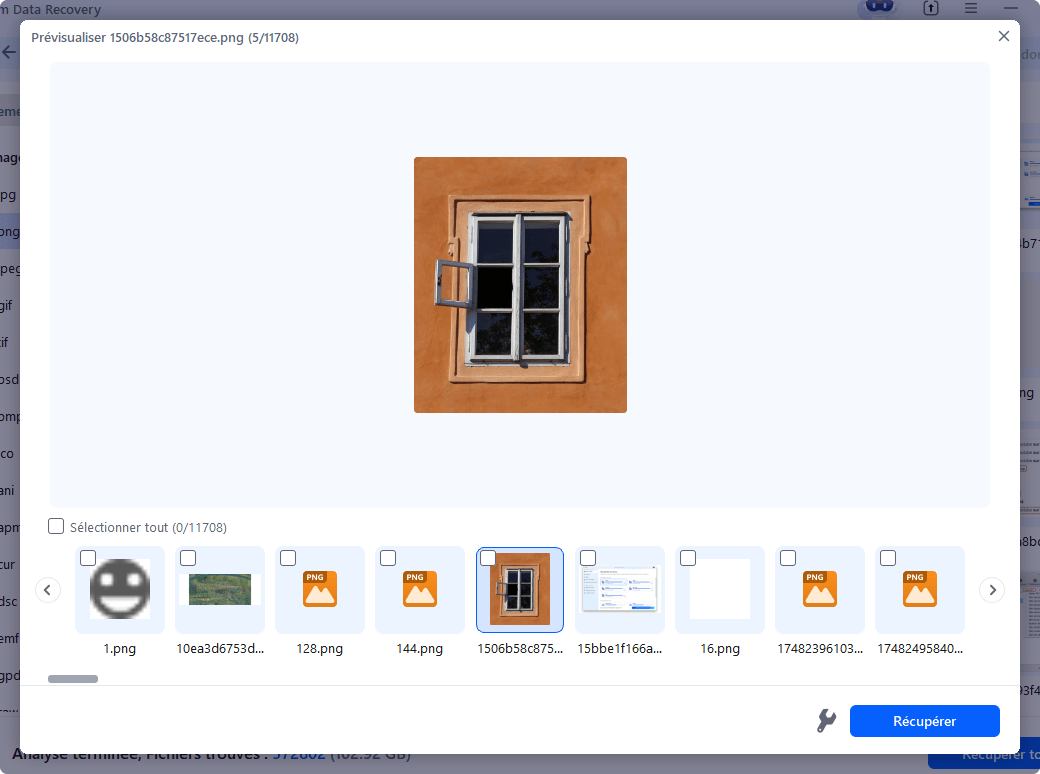 réparer une photo endommagée Mac