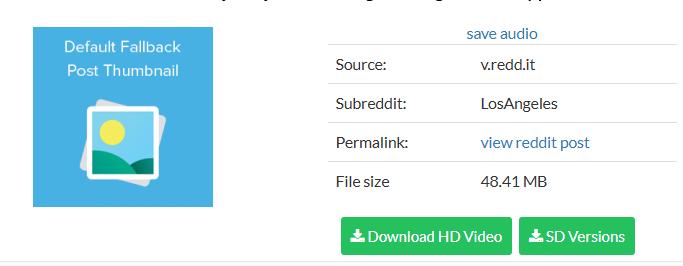 online reddit video downloader