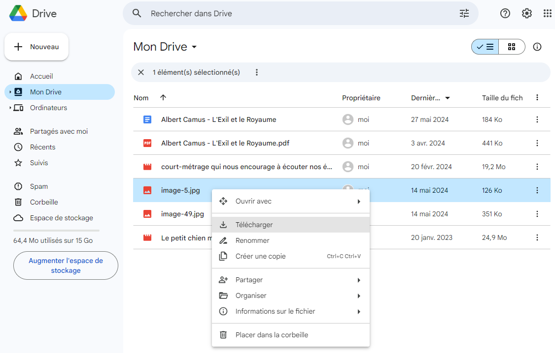 comment récupérer des memories snap supprimer