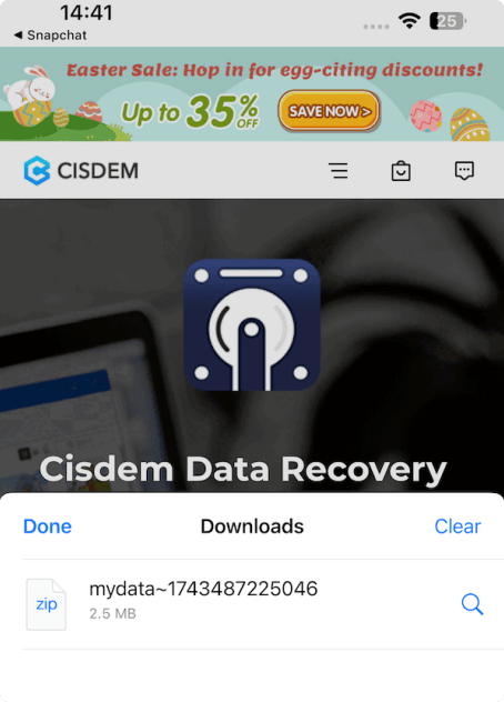 récupérer memories snapchat supprimer iphone