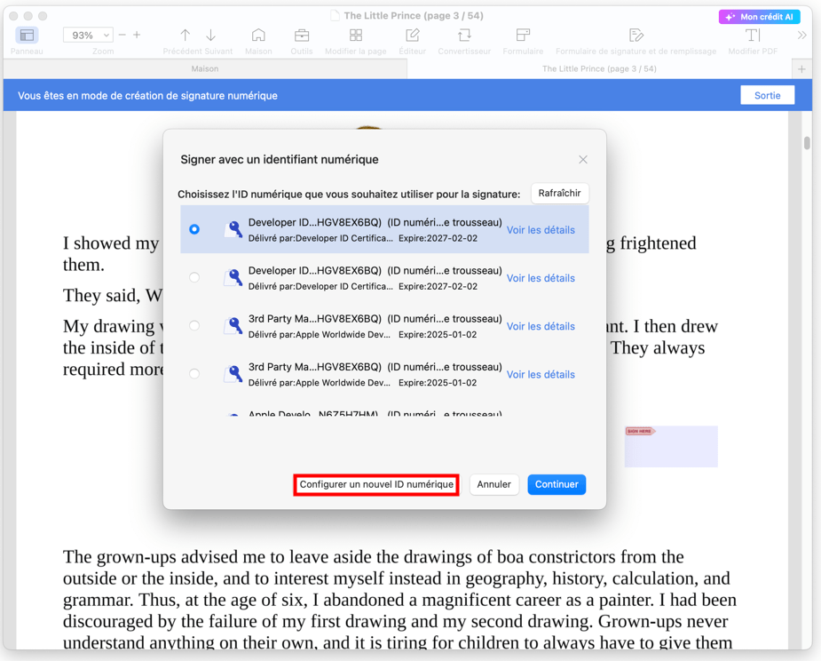 apposer une signature numérique sur un PDF cisdem