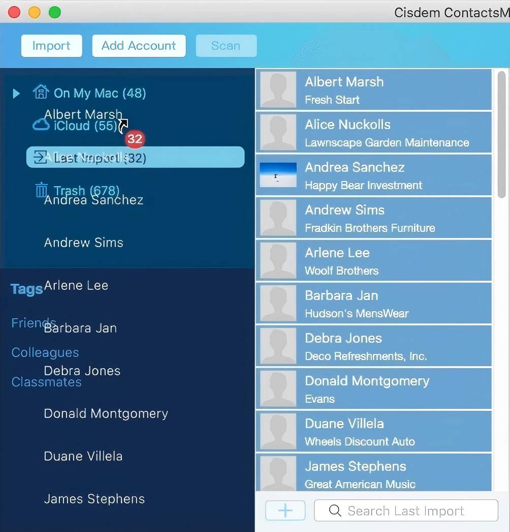import contacts