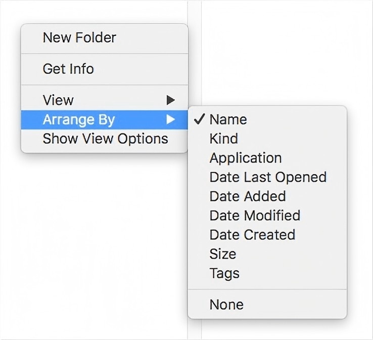 arrange files