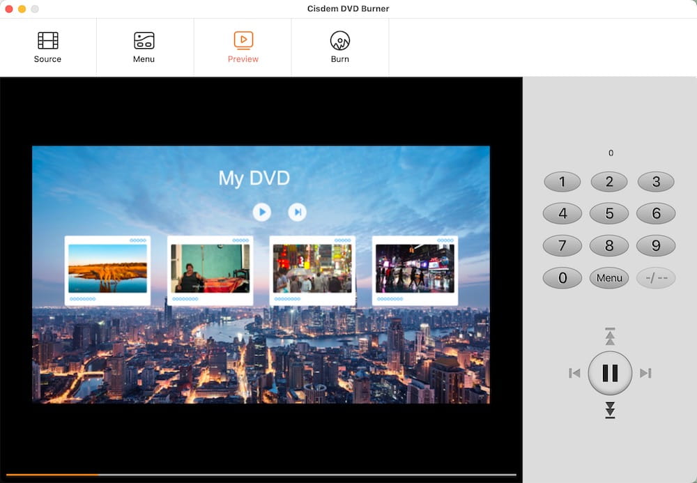preview dvd video