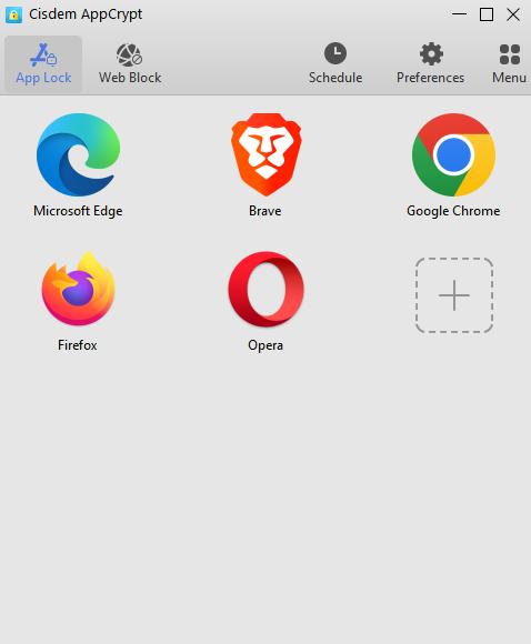 add browser apps