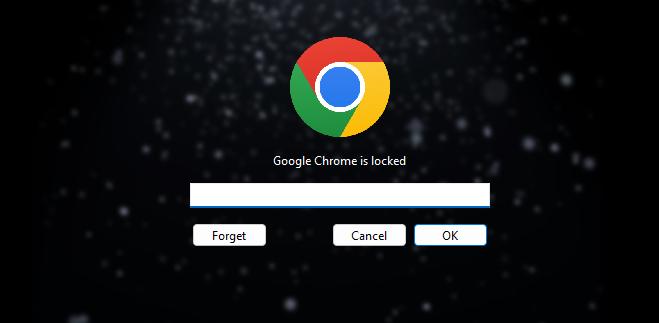 Chrome is locked