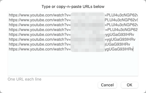 add multiple links