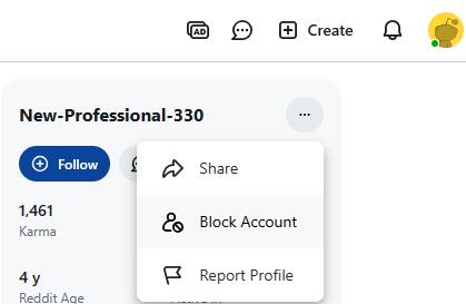 block account