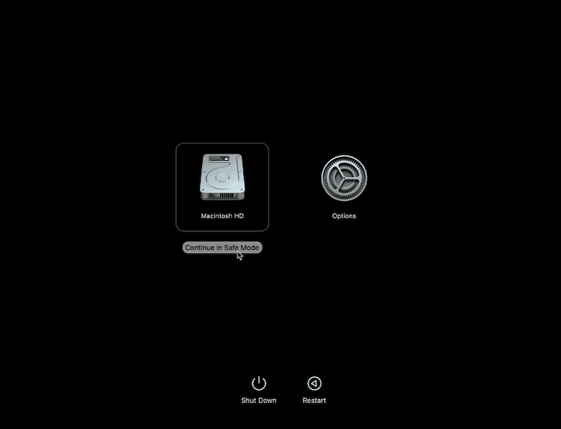 mac safe mode