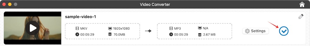 check audio file