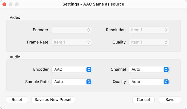 advanced settings