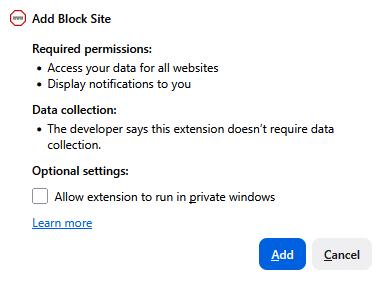 add to firefox