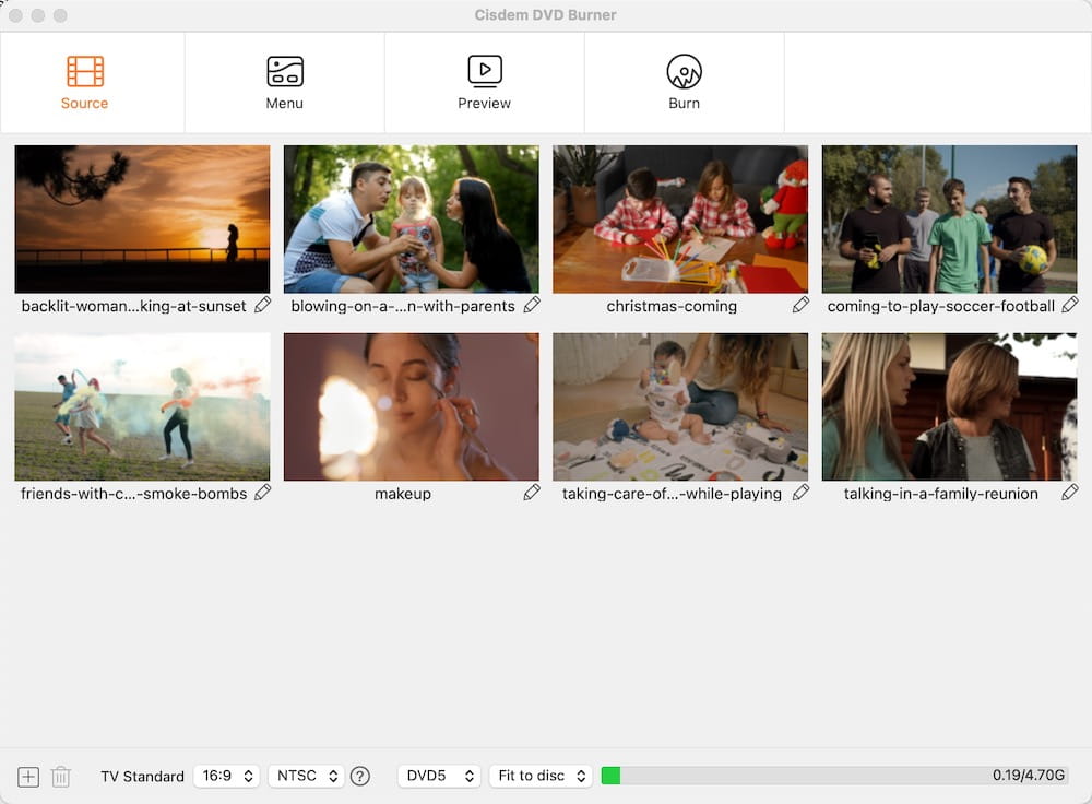 load videos