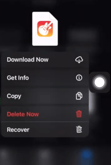 recover garageband iphone 02
