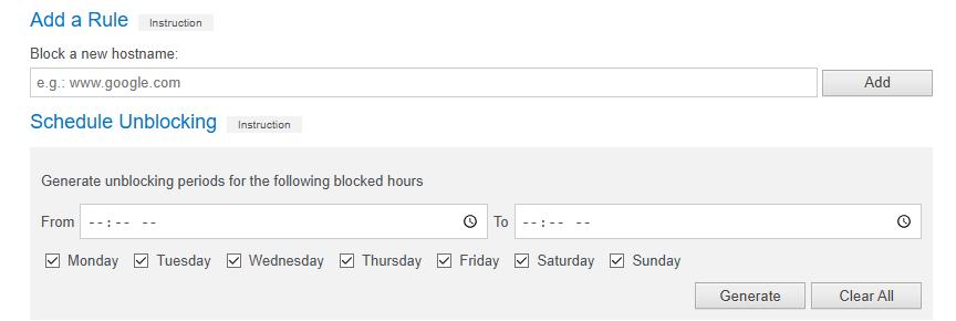 add a rule