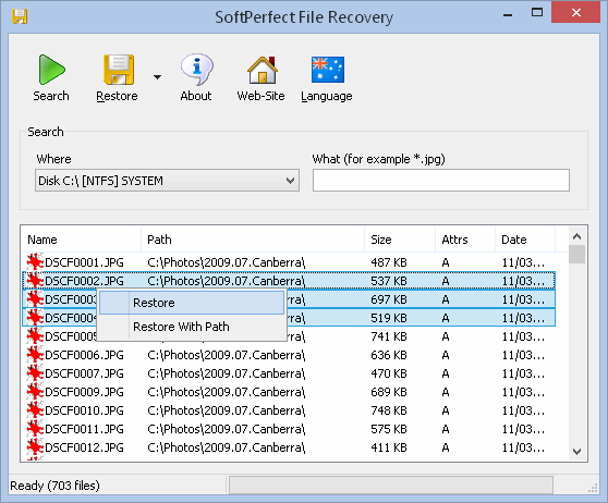 softperfect scan