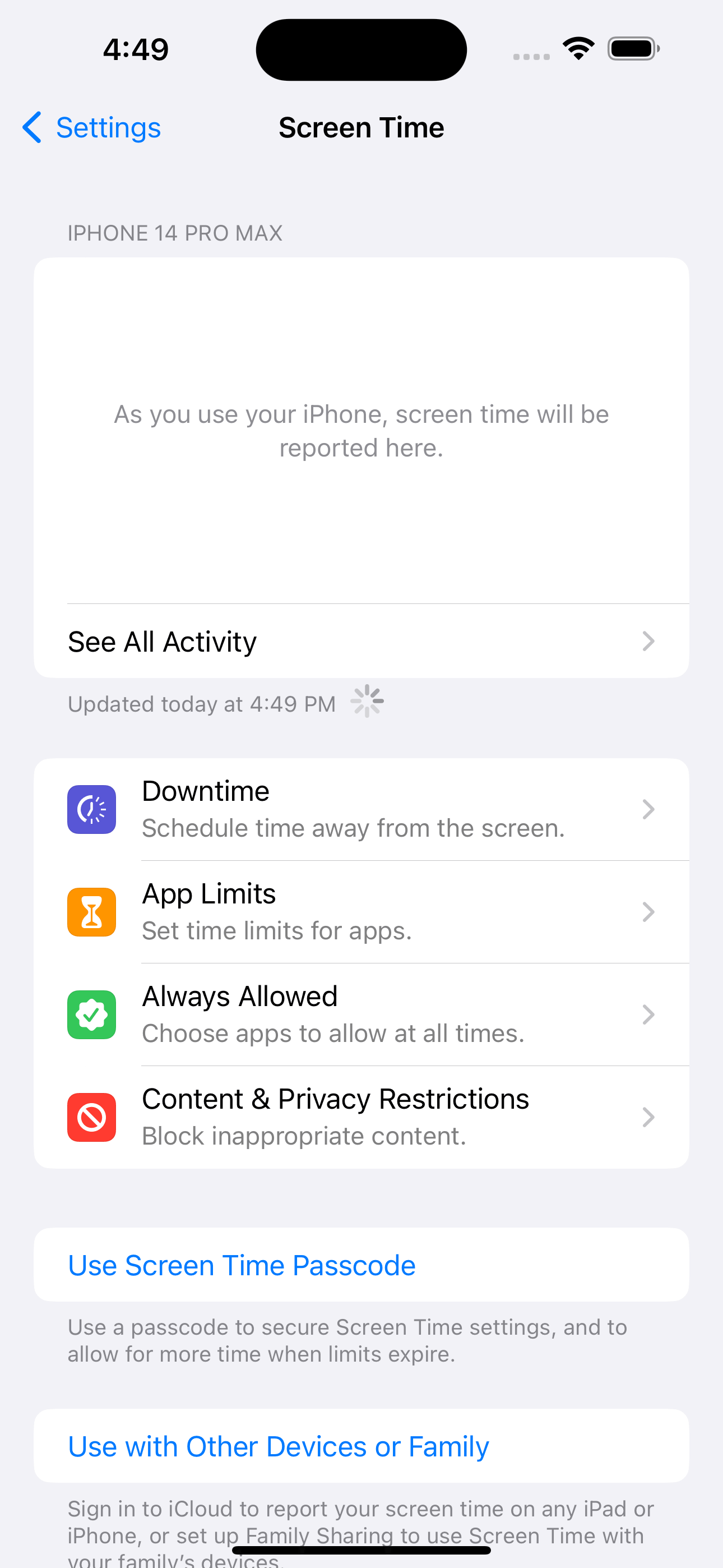 Screen Time