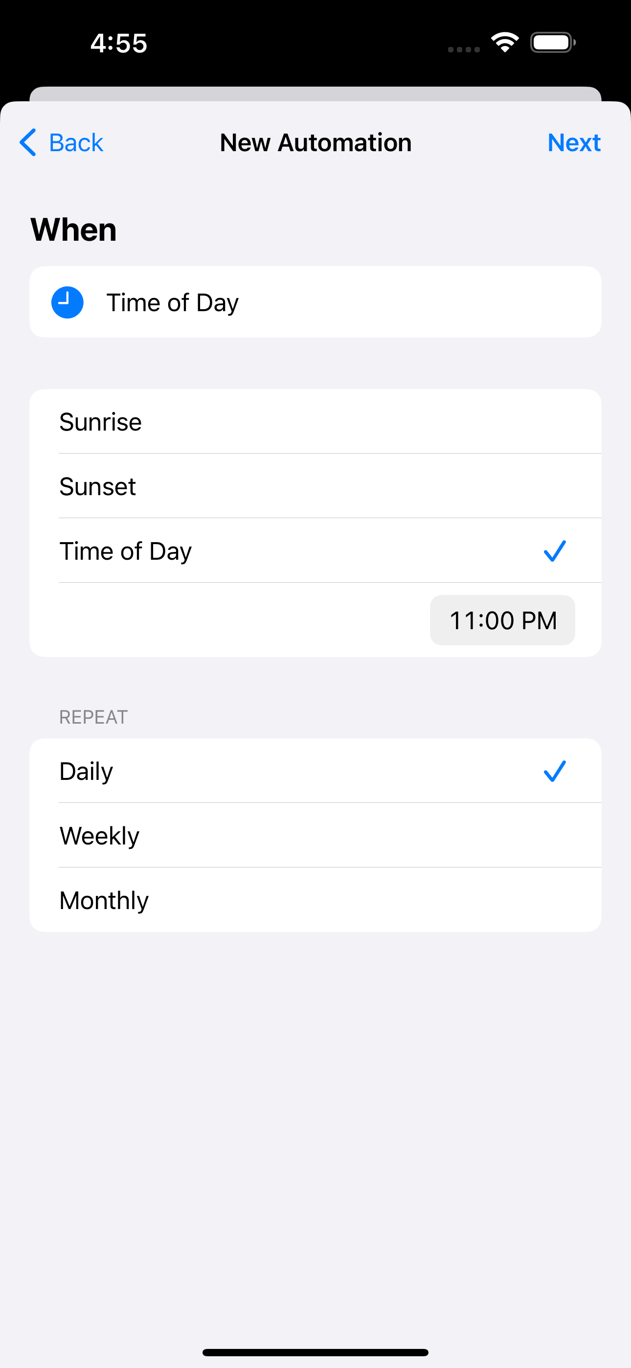 Time of Day