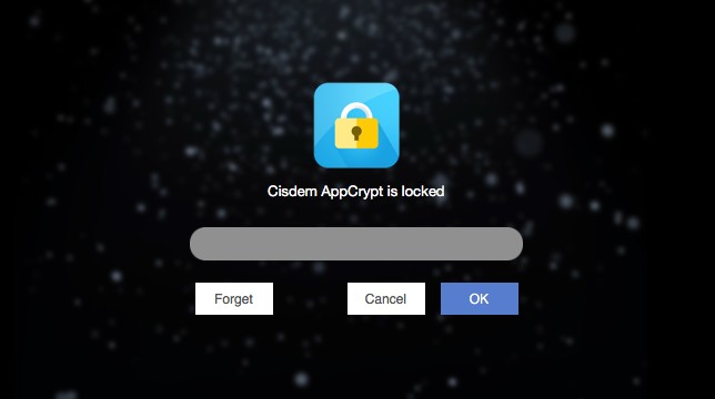 enter password