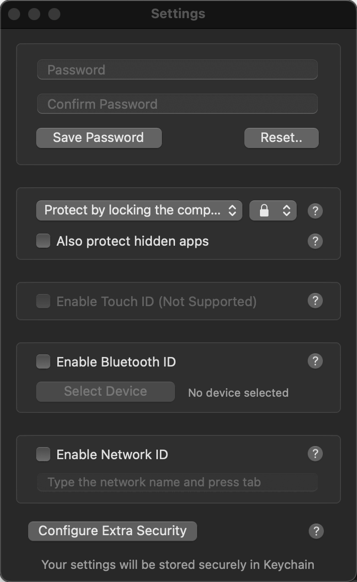 app locker unlock methods