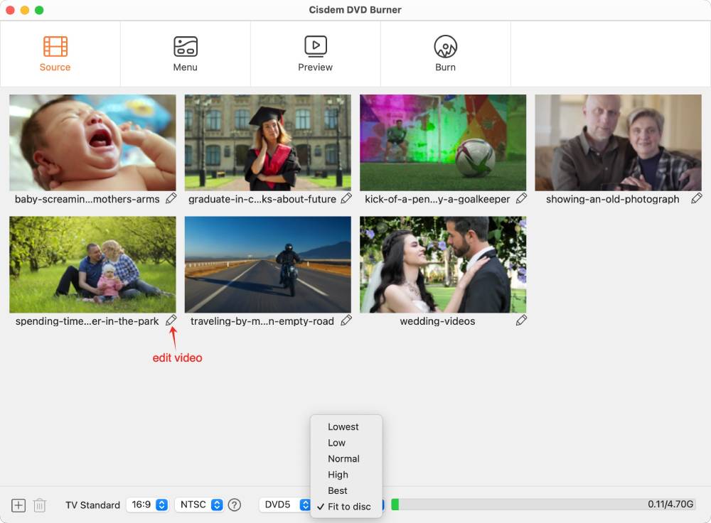 drag mkv file cisdem