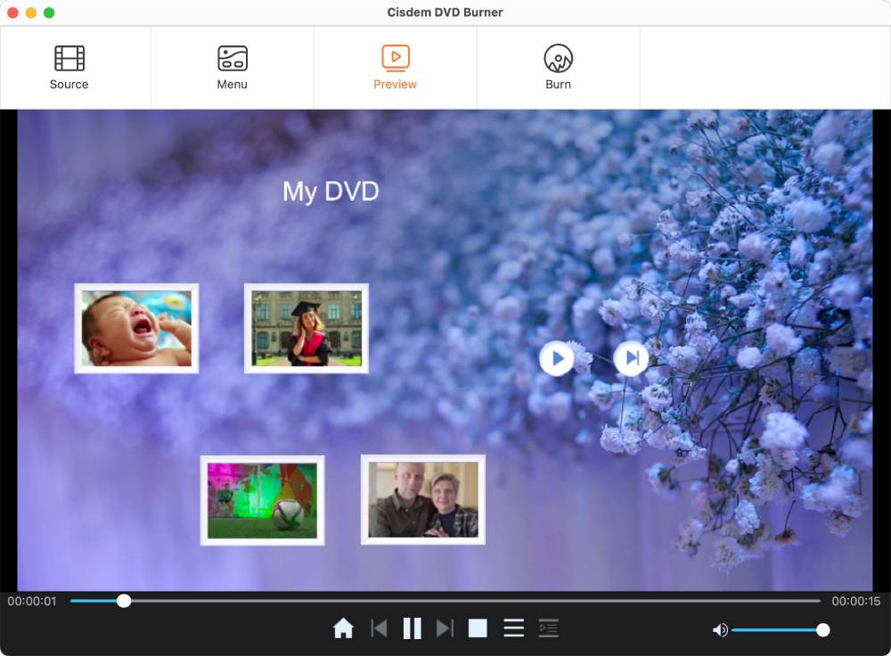 preview dvd video