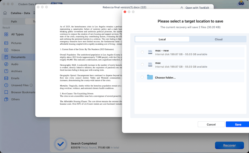 recover unsaved word mac 07